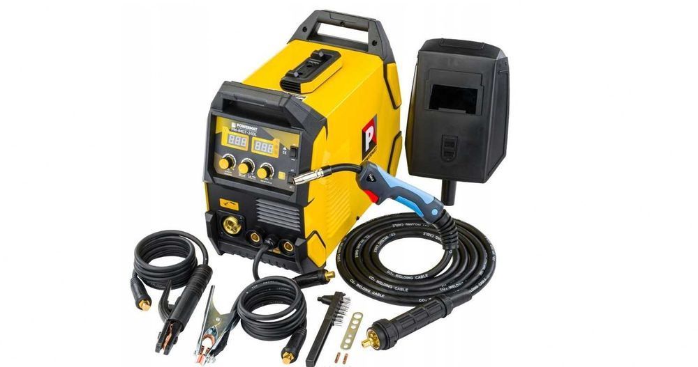 Zestaw XXL Nowa SPAWARKA Inwerterowa 240A Półautomat MIG MAG MMA TIG