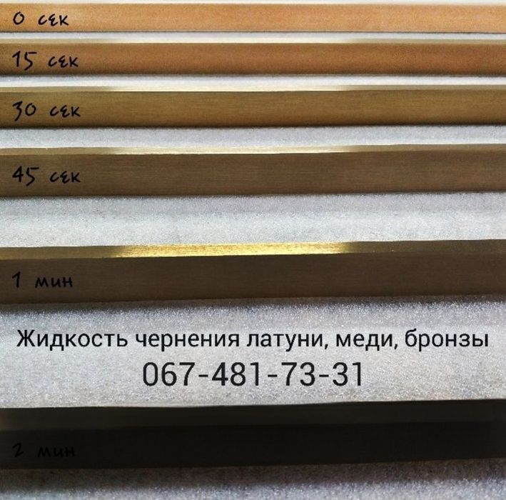 Купить жидкость Чернения Латуни, патинирование меди замена Brass Black