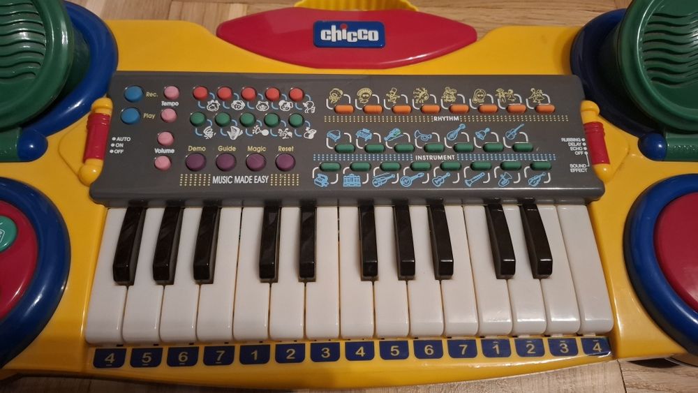 Organki keyboard pianinko interaktywne dla dzieci