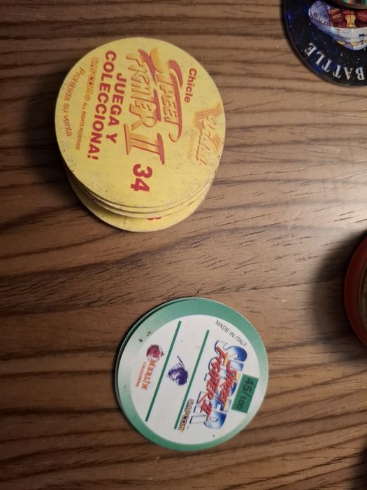 Lote de tazos, brindes e cromos meados dos 90