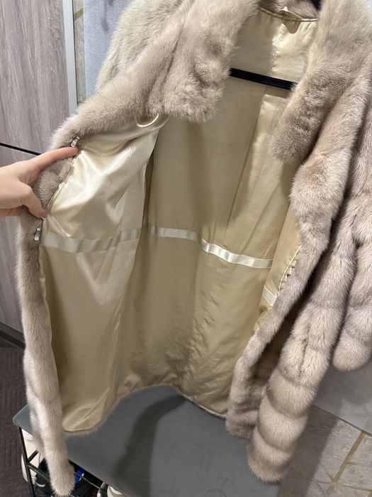 Шуба норкова.     Натуральна