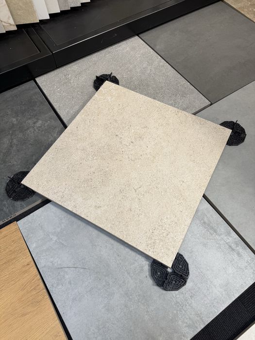 Gres Tarasowo Balkonowy 59,5 X 59,5 Authority Beige 20MM Płyty 2CM 2.0