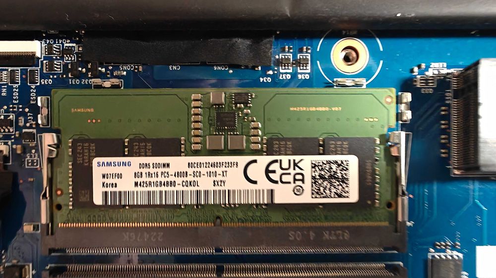 Оперативна пам'ять DDR5-4800 16 gb (8+8) Samsung SODDIM