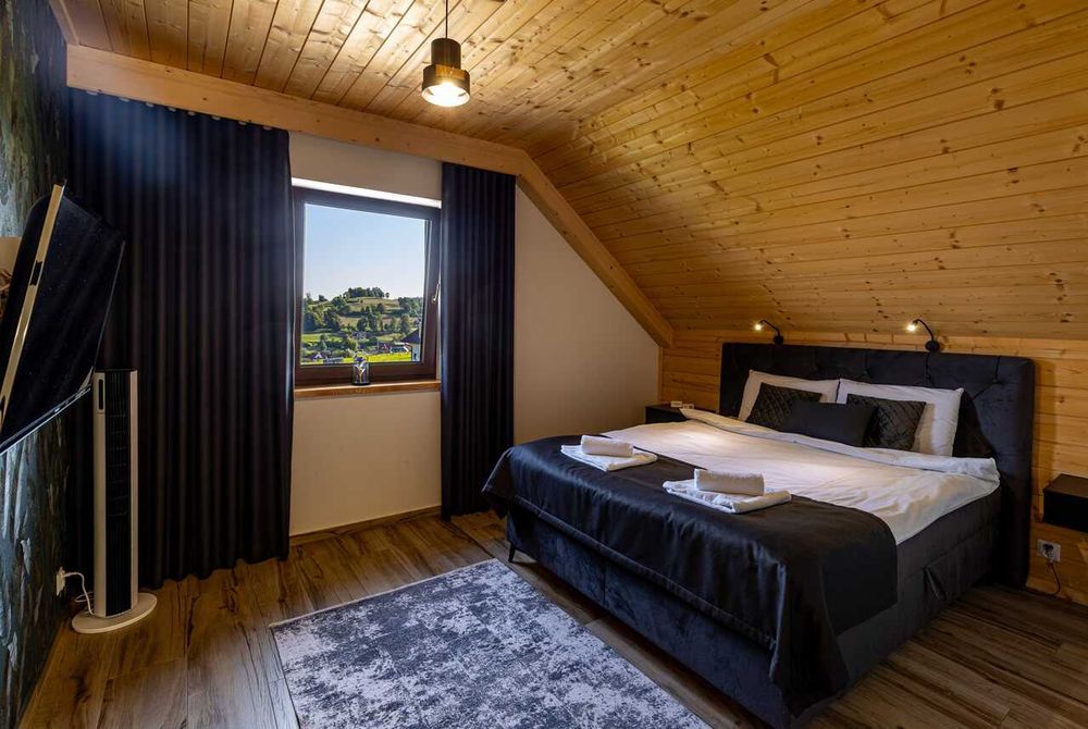 Domek z Jacuzzi, Sauną i Balią