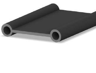 Uszczelka łącząca kabinę KEDRA 50 ZETOR MF URSUS uszczelka na błotnik