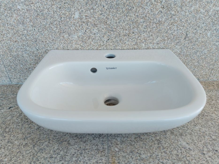 3 Lavatórios Brancos Duravit Novos 45 x 34 cm