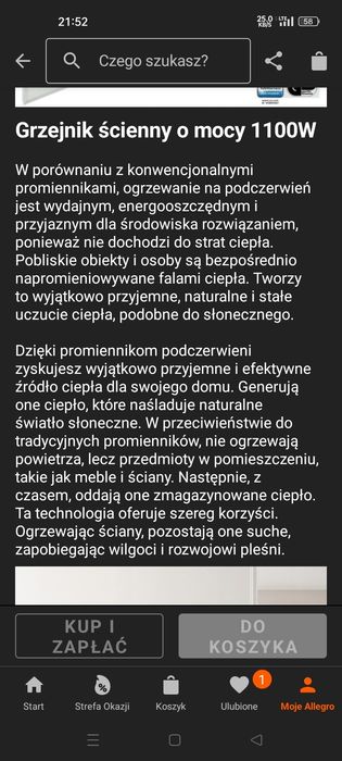 Panele grzewcze podczerwień Nowe