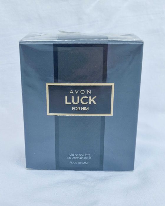Perfume Homem Avon Luck For Him EDT 75 ml Novo e Selado