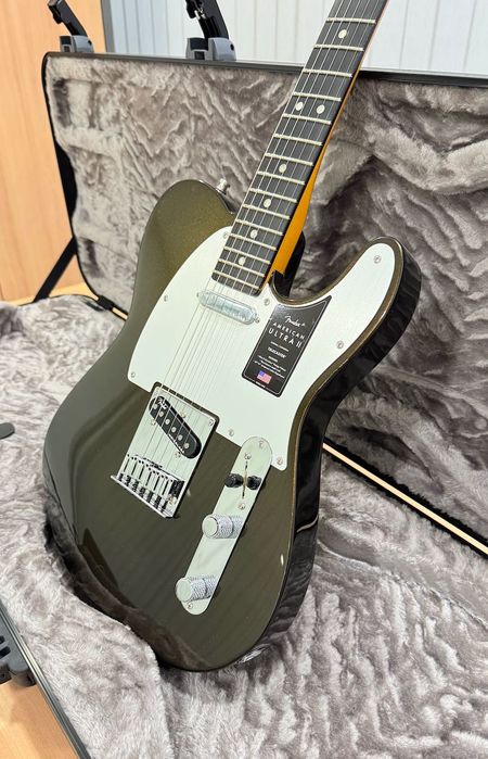 Fender American Ultra II Telecaster Texas Tea Nova