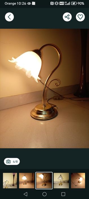 Lampka nocna retro vintage