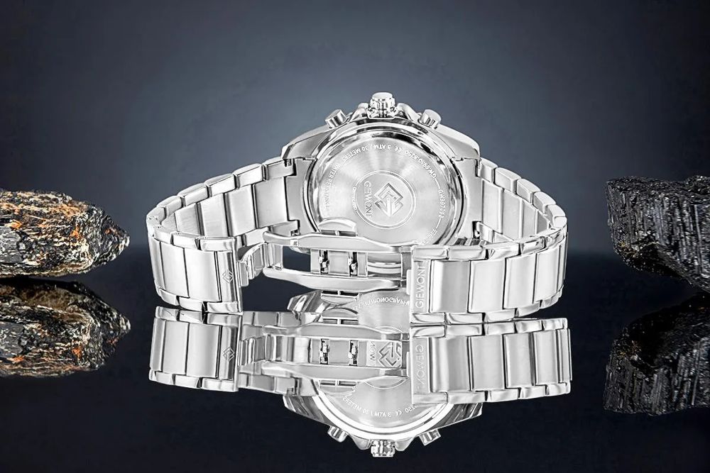 zegarek męski giewont chronograph sapphire elegancki