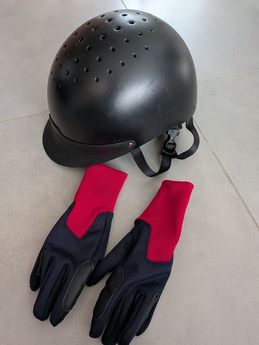 Kask jeździecki Fouganza 100 rozmiar S