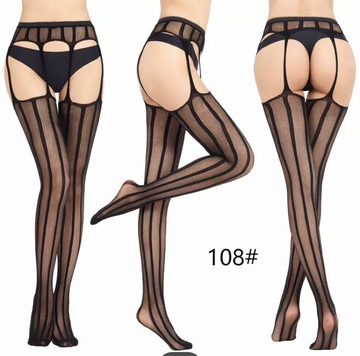 панчохи чулкі колготки в сетку еротична білизна полумесяц