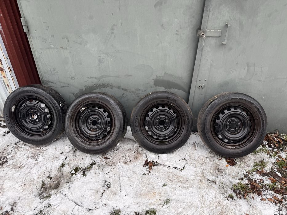 Koła letnie 4x100, 175/65 R15, komplet, czujniki cisnienia!