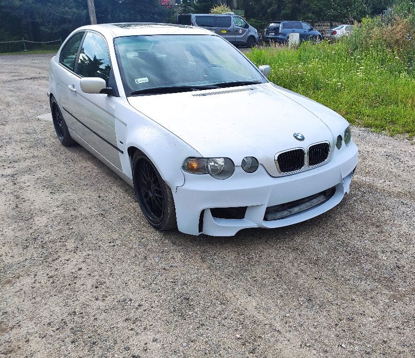 BMW E46 Compact zderzak przód + tył
