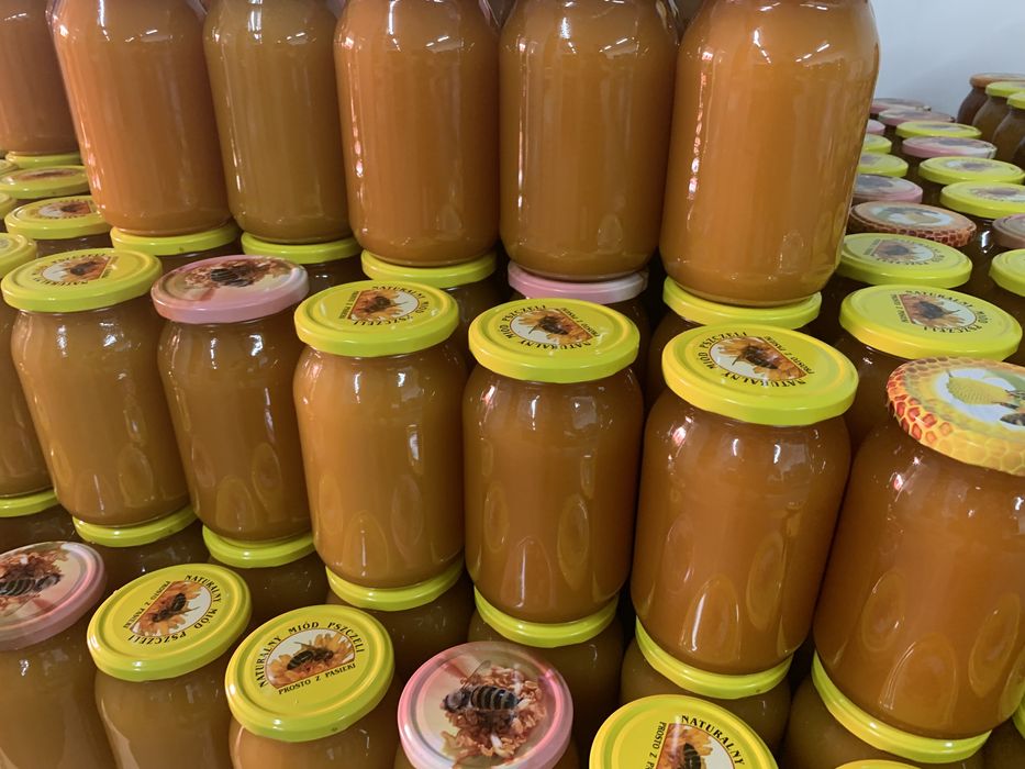 Miód pszczeli,słoiki,ule,pszczoły,matki pszczele