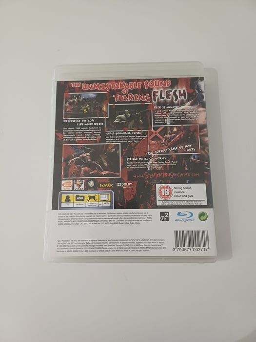 Splatterhouse Sony PlayStation 3 PS3 angielska