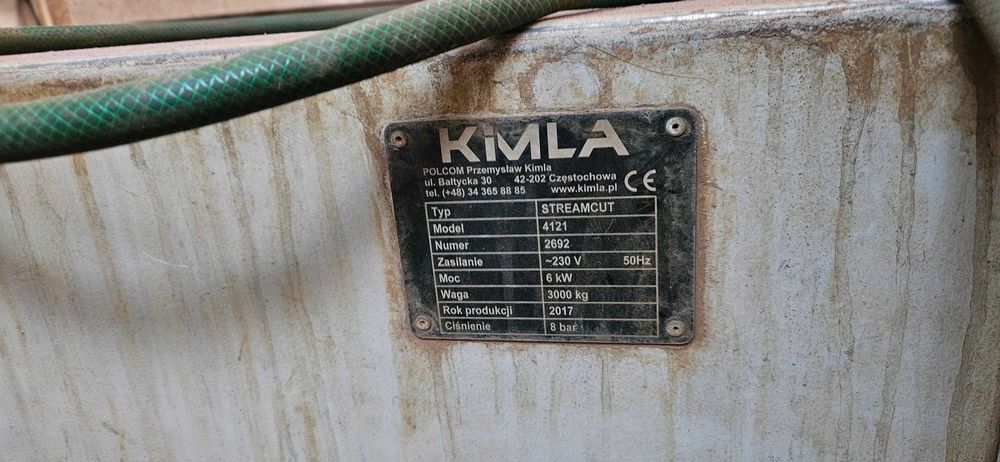 WaterJet Przecinarka Wodna Kimla Streeamcut 4121