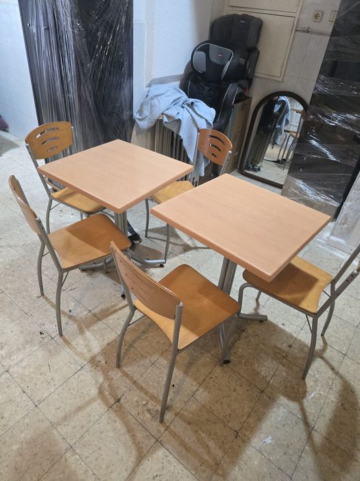 Mesa de cafe + cadeiras