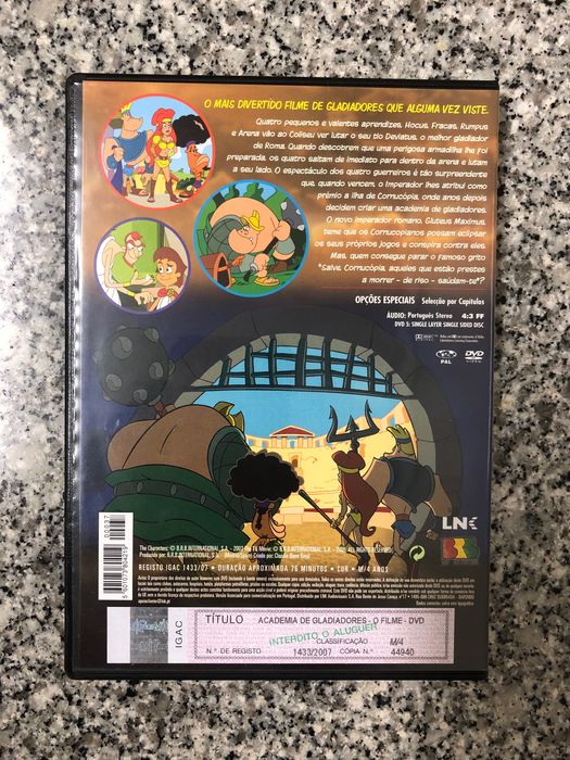 DVD “Academia de Gladiadores”
