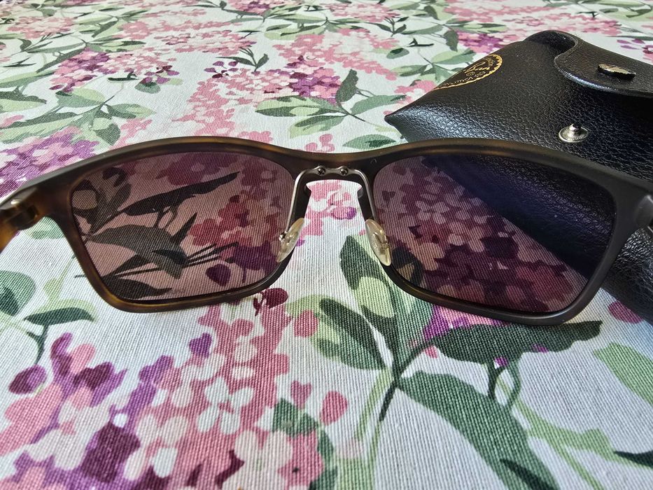 okulary ray ban RB4264 chromance havana przeciwsłoneczne