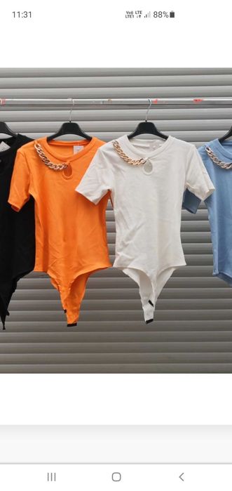 Body damskie ozdobne