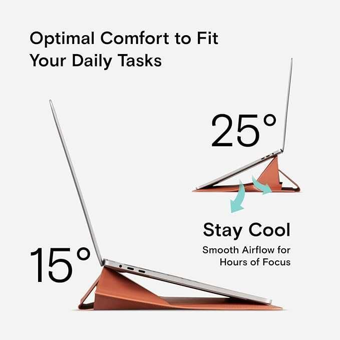 MOFT Macbook Stand Carrying Case (Brown, 16 inch)