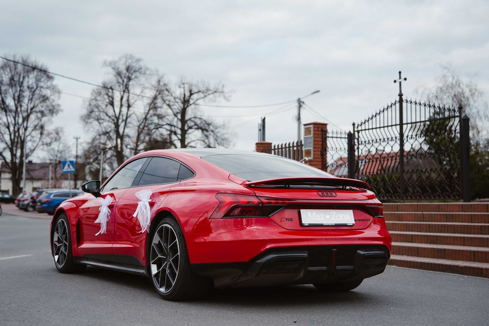 Auto do ślubu Audi RS Etron GT 857KM! Wolne terminy!