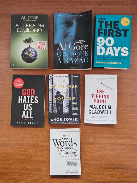 Bundle de livros variados