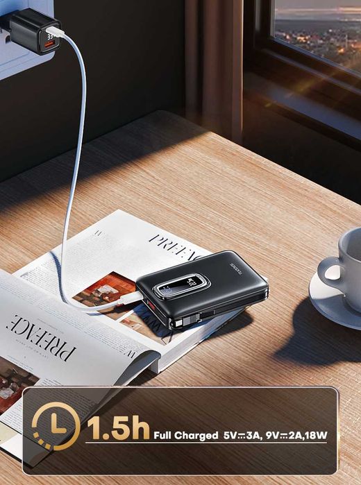 22.5W 10000mAh Magnético Magsafe Power Bank ( TUODES)