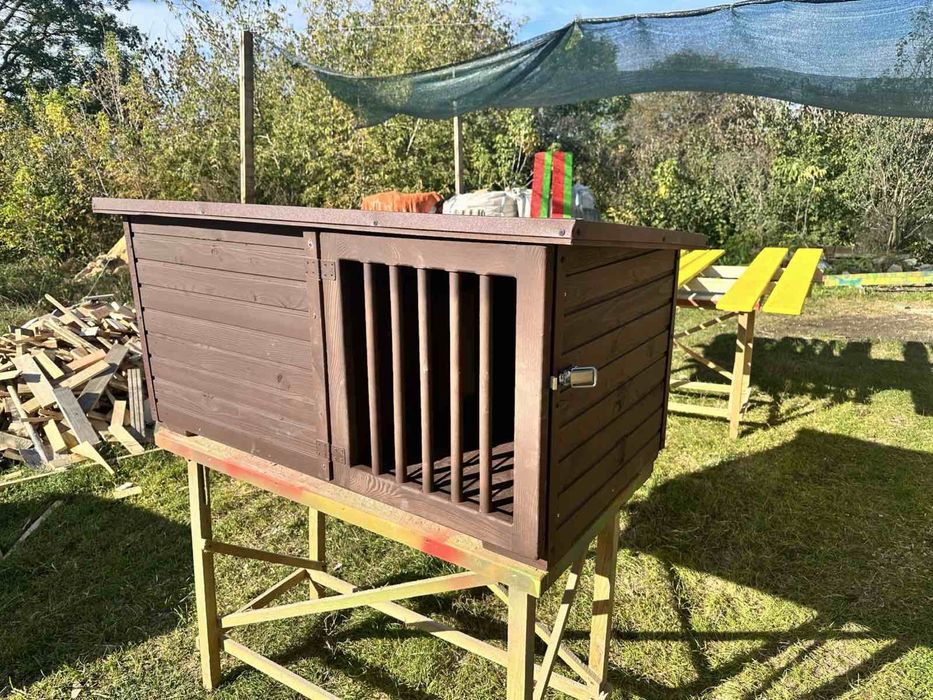 Будка для середньої собаки (утеплена, розбірна)