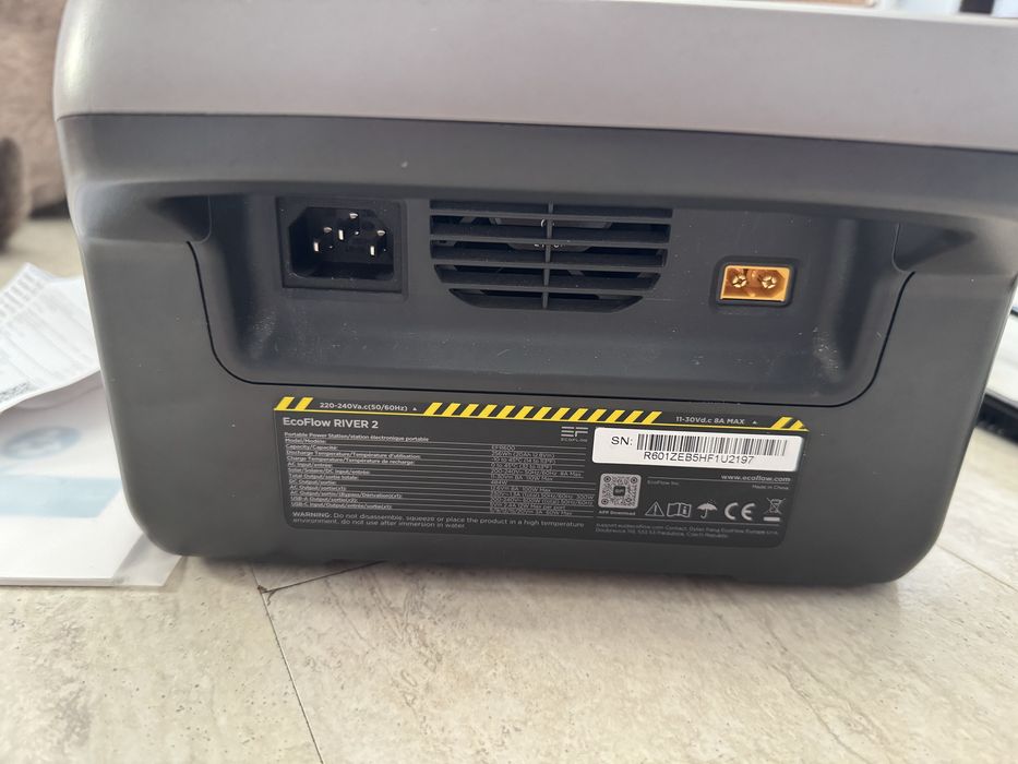 EcoFlow RIVER 2 зарядная станция, гарантия 60 месяцев