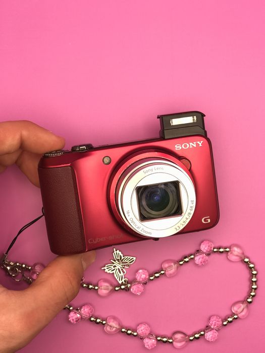 Aparat Cyfrowy Sony Cybershot DSC-H90 piekne zdjecia vintage digicam