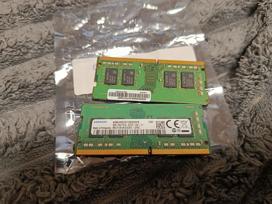 Оперативная память ddr4 8gb 2шт для ноут бука