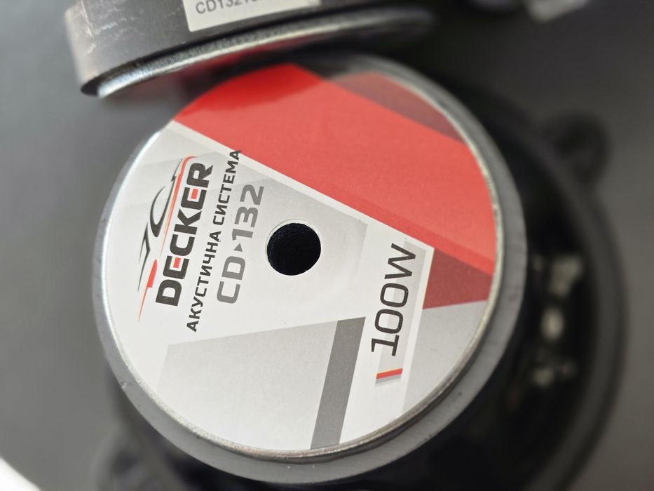 Компонентна акустика Decker CD-132 динаміки колонки 13см