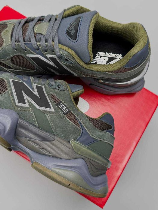 !SALE! New Balance 9060 Khaki Moss Premium 36 37 38 39 40 41 42 43 44 45 літні