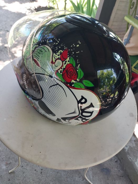 Kask na motor- quad..