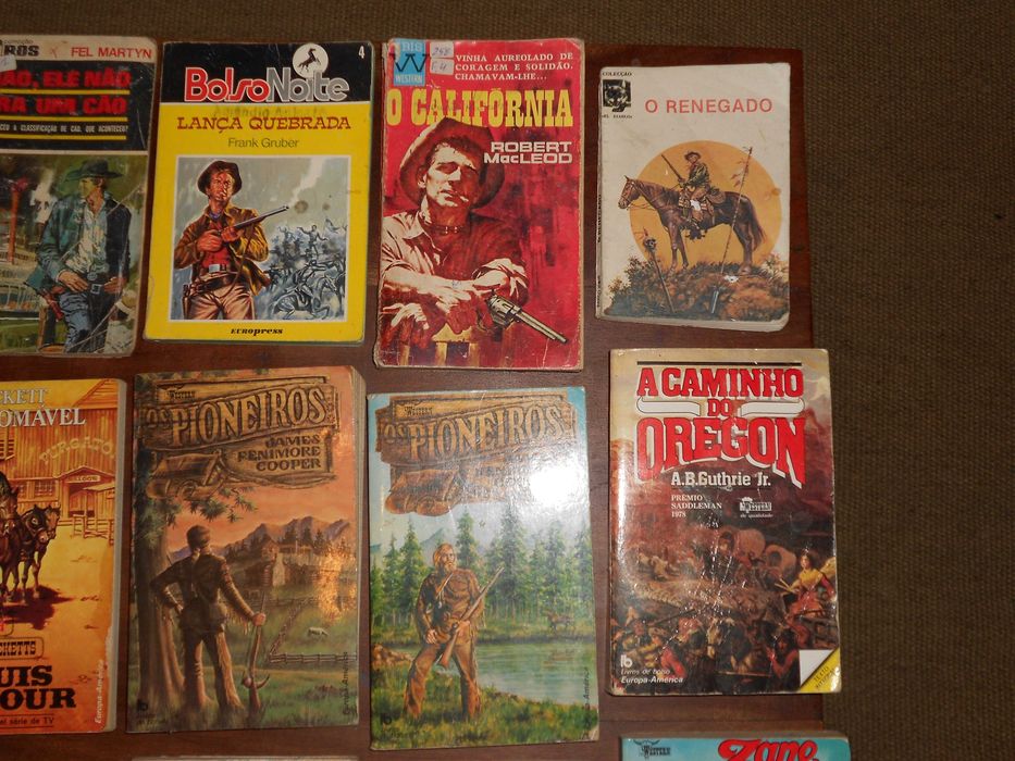 Livros western oeste diversos