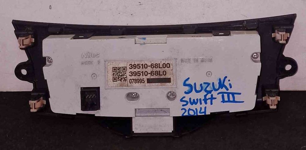 Comando Chauffage / Sofagem 39510-68L00 - SUZUKI SWIFT III