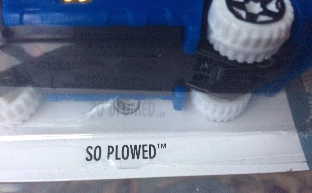 So Plowed Treasure Hunt Hot Wheels 2017