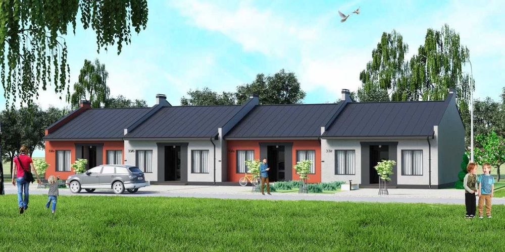 Продам котедж від забудовника в Рівному, 84м2 (є розтермінування)