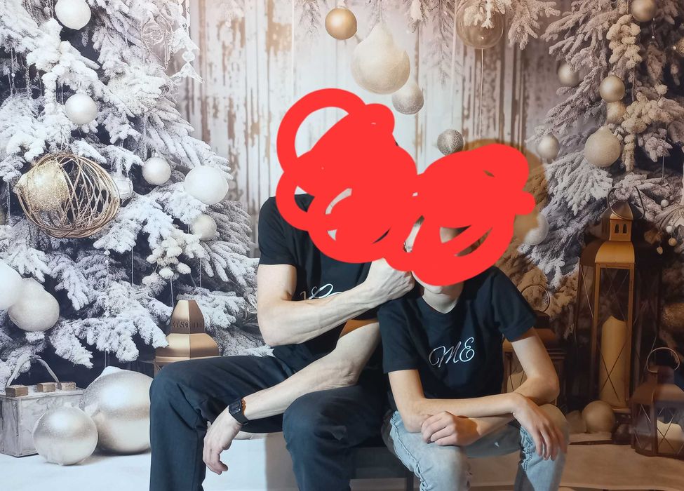 Tło winylowe Świąteczne Duże