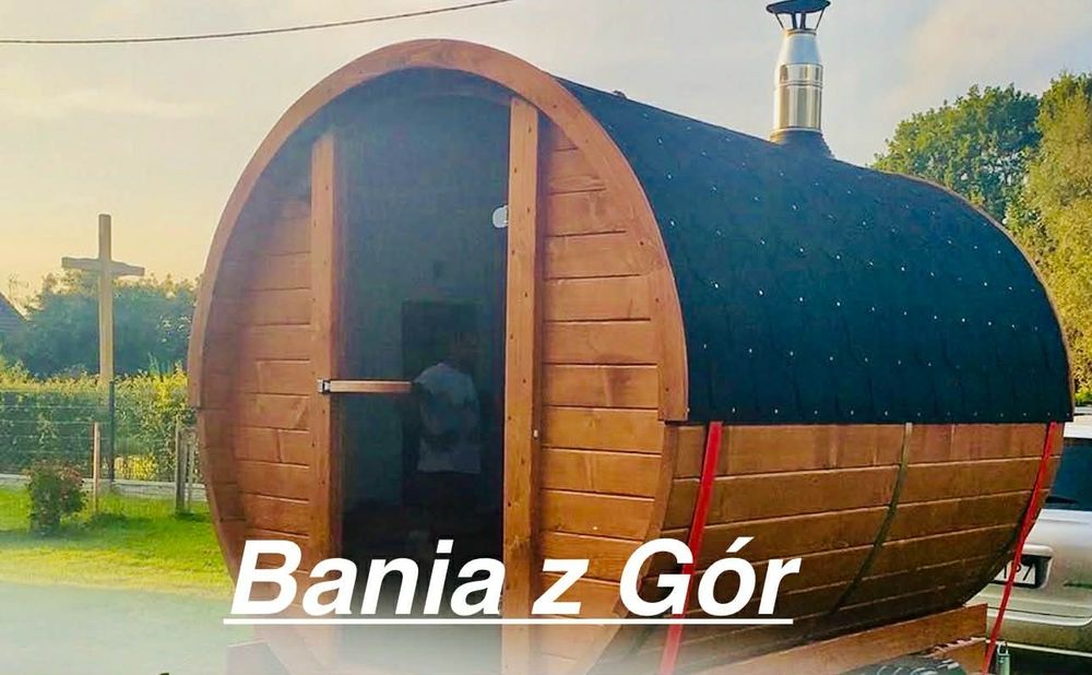 Mobilna sauna  balia jacuzzi Impreza