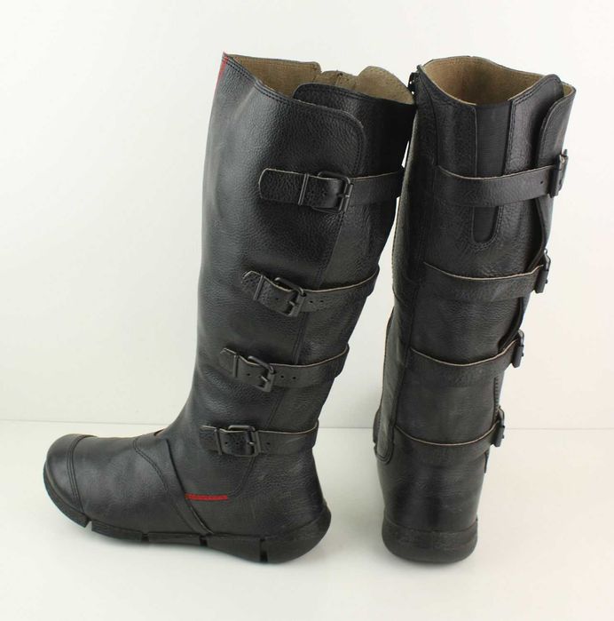 ECCO - bardzo wygodne kozaki ze skóry ROZM. 36