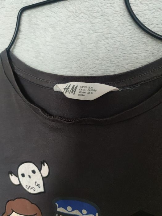 Tshirt bluzka H&M 152 grafit Harry Potter
