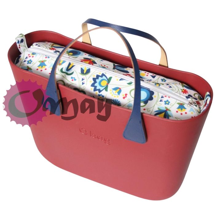 organizer do OBAG STANDARD kwiaty folk kaszubski 2 kieszenie VIP OMAY