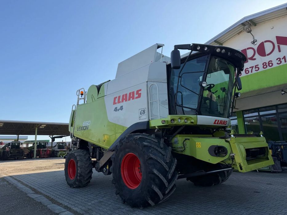 Claas Lexion 650 4x4  kombajn zbożowy CLAAS LEXION 650 4x4