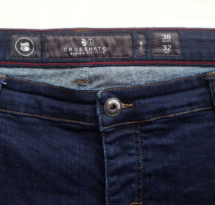 Crosshatch spodnie jeans - xxl - pas 106 - 110cm