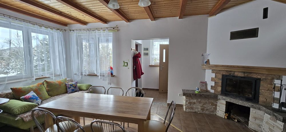 Domek przy szlaku bieszczady