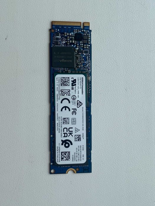 Накопичувач SSD Kioxia 512Gb NVMe M.2 Gen4x4 (KXG6AZNV512G)_117